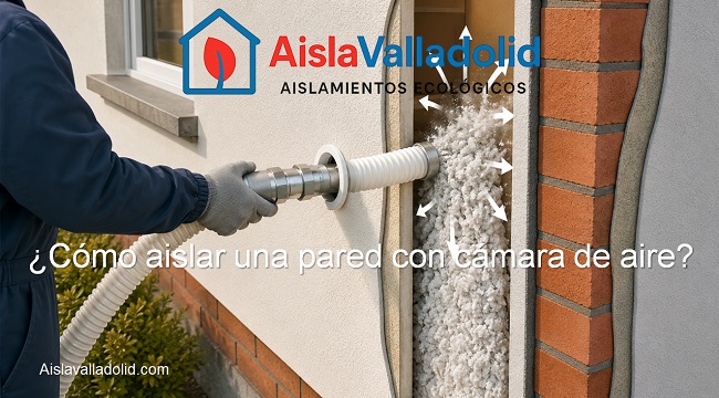 cómo aislar una pared con cámara de aire