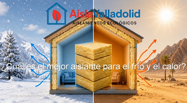 Cuál es el mejor aislante para el frío y el calor