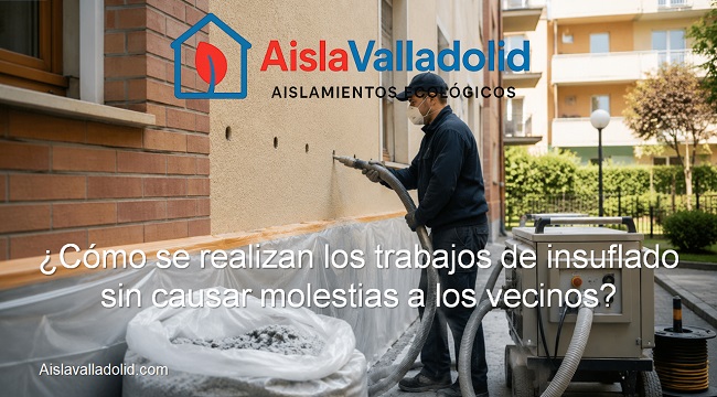 Cómo se realizan los trabajos de insuflado sin causar molestias a los vecinos