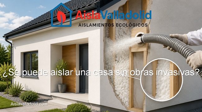 Se puede aislar una casa sin obras invasivas